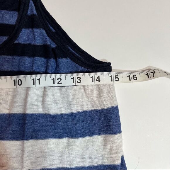 Vince Long Striped Tank - Picture 7 of 11